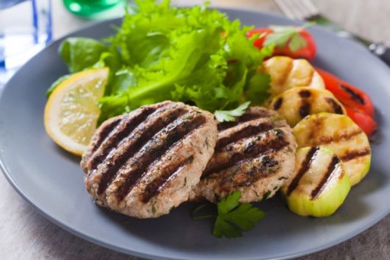 Grilled Turkey Burger Patties with Dill